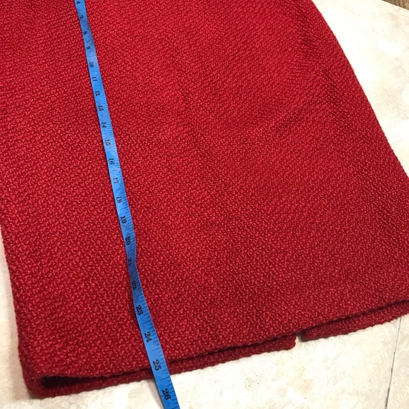 ANTHROPOLOGIE MOULINETTE SOEURS WOOL PENCIL SKIRT - Picture 5 of 7